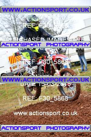 Photo: F30_5868 ActionSport Photography 15/03/2015 AMCA Bridgwater MXC - Enmore  _0_JuniorsPractice1