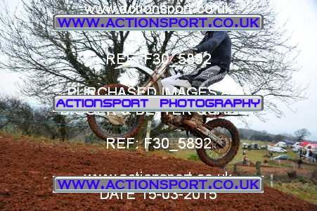 Photo: F30_5892 ActionSport Photography 15/03/2015 AMCA Bridgwater MXC - Enmore  _0_JuniorsPractice1