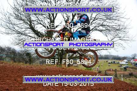 Photo: F30_5894 ActionSport Photography 15/03/2015 AMCA Bridgwater MXC - Enmore  _0_JuniorsPractice1