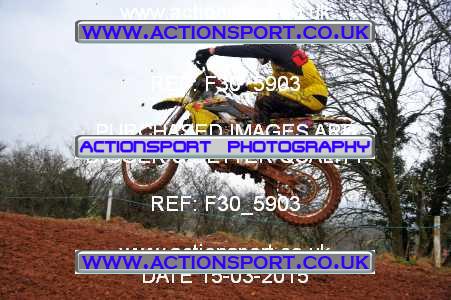 Photo: F30_5903 ActionSport Photography 15/03/2015 AMCA Bridgwater MXC - Enmore  _0_JuniorsPractice1