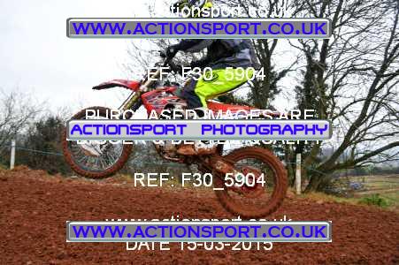 Photo: F30_5904 ActionSport Photography 15/03/2015 AMCA Bridgwater MXC - Enmore  _0_JuniorsPractice1