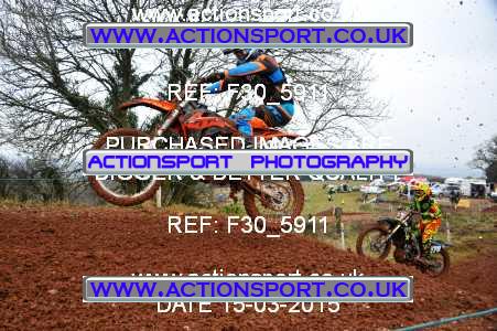 Photo: F30_5911 ActionSport Photography 15/03/2015 AMCA Bridgwater MXC - Enmore  _0_JuniorsPractice1