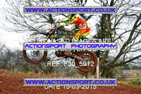 Photo: F30_5912 ActionSport Photography 15/03/2015 AMCA Bridgwater MXC - Enmore  _0_JuniorsPractice1