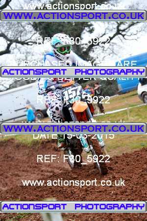 Photo: F30_5922 ActionSport Photography 15/03/2015 AMCA Bridgwater MXC - Enmore  _0_JuniorsPractice2