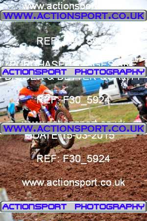 Photo: F30_5924 ActionSport Photography 15/03/2015 AMCA Bridgwater MXC - Enmore  _0_JuniorsPractice2