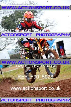 Photo: F30_5928 ActionSport Photography 15/03/2015 AMCA Bridgwater MXC - Enmore  _0_JuniorsPractice2