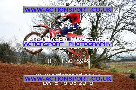 Photo: F30_5949 ActionSport Photography 15/03/2015 AMCA Bridgwater MXC - Enmore  _0_JuniorsPractice2