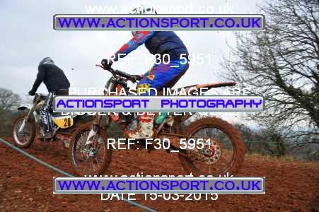 Photo: F30_5951 ActionSport Photography 15/03/2015 AMCA Bridgwater MXC - Enmore  _0_JuniorsPractice2