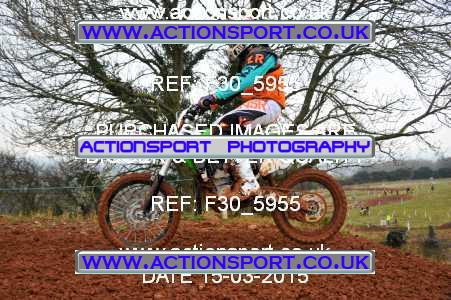 Photo: F30_5955 ActionSport Photography 15/03/2015 AMCA Bridgwater MXC - Enmore  _0_JuniorsPractice2