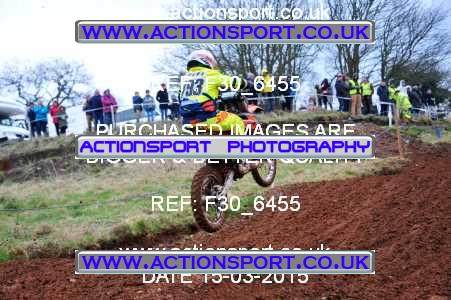 Photo: F30_6455 ActionSport Photography 15/03/2015 AMCA Bridgwater MXC - Enmore  _5_MX2Juniors
