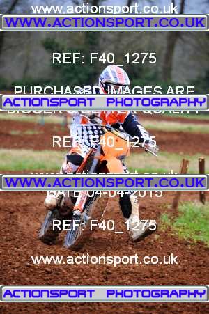 Photo: F40_1275 ActionSport Photography 04/04/2015 Thornbury MX Practice - Westonbirt _5_Juniors