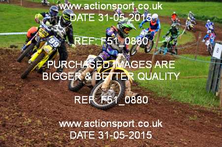 Photo: F51_0880 ActionSport Photography 31/05/2015 AMCA Upton Motorsports Club - Longdon  _3_MX1Juniors