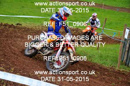 Photo: F51_0906 ActionSport Photography 31/05/2015 AMCA Upton Motorsports Club - Longdon  _3_MX1Juniors