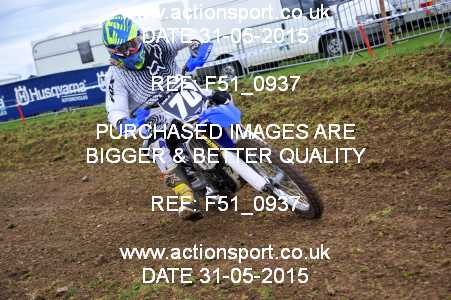 Photo: F51_0937 ActionSport Photography 31/05/2015 AMCA Upton Motorsports Club - Longdon  _3_MX1Juniors