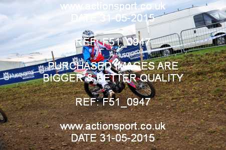 Photo: F51_0947 ActionSport Photography 31/05/2015 AMCA Upton Motorsports Club - Longdon  _3_MX1Juniors