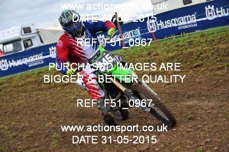 Photo: F51_0967 ActionSport Photography 31/05/2015 AMCA Upton Motorsports Club - Longdon  _3_MX1Juniors