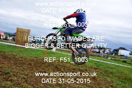 Photo: F51_1003 ActionSport Photography 31/05/2015 AMCA Upton Motorsports Club - Longdon  _3_MX1Juniors