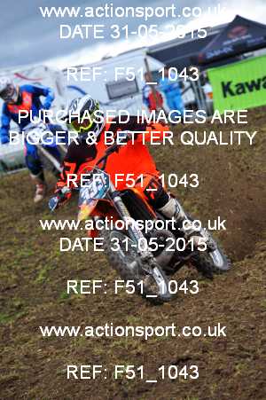 Photo: F51_1043 ActionSport Photography 31/05/2015 AMCA Upton Motorsports Club - Longdon  _3_MX1Juniors