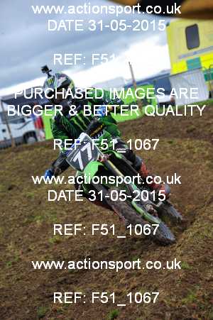 Photo: F51_1067 ActionSport Photography 31/05/2015 AMCA Upton Motorsports Club - Longdon  _3_MX1Juniors
