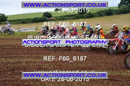 Photo: F60_6187 ActionSport Photography 28/06/2015 AMCA Polesworth MCC - Stipers Hill  _4_MX2Juniors #487