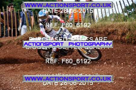 Photo: F60_6192 ActionSport Photography 28/06/2015 AMCA Polesworth MCC - Stipers Hill  _4_MX2Juniors #248