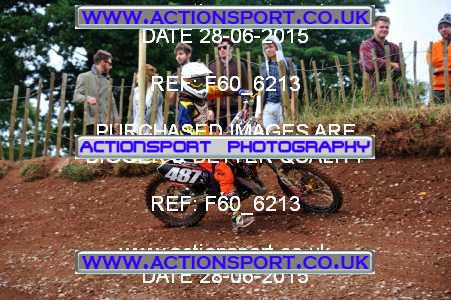 Photo: F60_6213 ActionSport Photography 28/06/2015 AMCA Polesworth MCC - Stipers Hill  _4_MX2Juniors #487