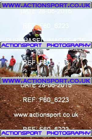 Photo: F60_6223 ActionSport Photography 28/06/2015 AMCA Polesworth MCC - Stipers Hill  _4_MX2Juniors #611
