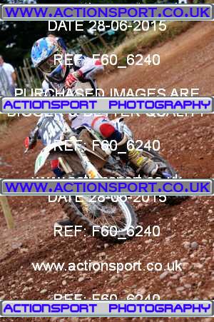 Photo: F60_6240 ActionSport Photography 28/06/2015 AMCA Polesworth MCC - Stipers Hill  _4_MX2Juniors #248