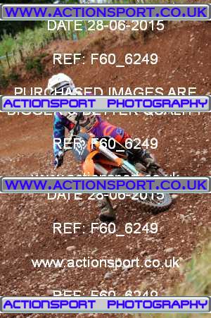Photo: F60_6249 ActionSport Photography 28/06/2015 AMCA Polesworth MCC - Stipers Hill  _4_MX2Juniors #195