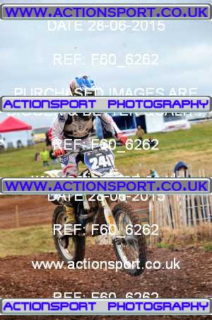 Photo: F60_6262 ActionSport Photography 28/06/2015 AMCA Polesworth MCC - Stipers Hill  _4_MX2Juniors #248