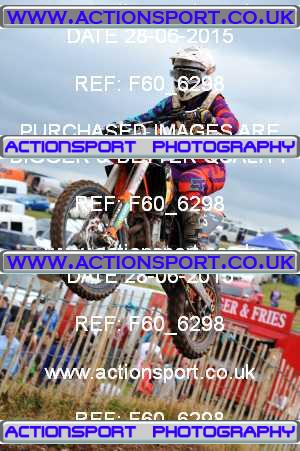 Photo: F60_6298 ActionSport Photography 28/06/2015 AMCA Polesworth MCC - Stipers Hill  _4_MX2Juniors #195