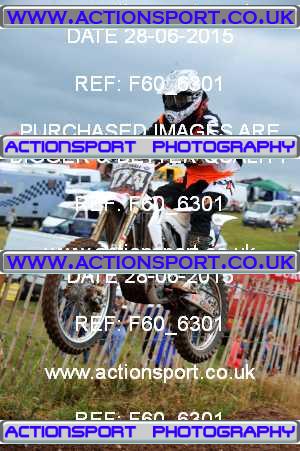 Photo: F60_6301 ActionSport Photography 28/06/2015 AMCA Polesworth MCC - Stipers Hill  _4_MX2Juniors #174