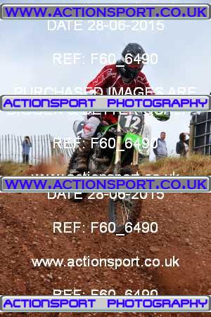 Photo: F60_6490 ActionSport Photography 28/06/2015 AMCA Polesworth MCC - Stipers Hill  _7_MX1Juniors #12