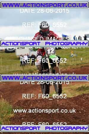 Photo: F60_6552 ActionSport Photography 28/06/2015 AMCA Polesworth MCC - Stipers Hill  _7_MX1Juniors #12
