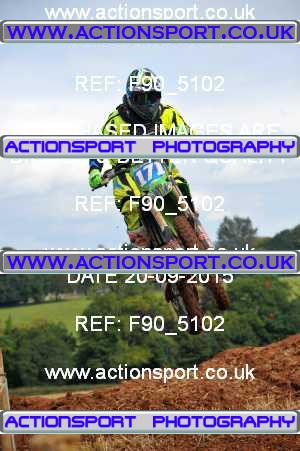 Photo: F90_5102 ActionSport Photography 20/09/2015 AMCA Bath AMCC - Chelwood  _7_MX2Juniors
