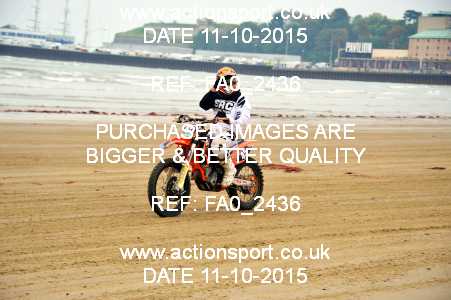 Photo: FA0_2436 ActionSport Photography 11/10/2015 AMCA Purbeck MXC Weymouth Beach Race  _1_Juniors #45