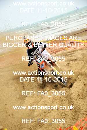 Photo: FA0_3055 ActionSport Photography 11/10/2015 AMCA Purbeck MXC Weymouth Beach Race  _1_Juniors #45