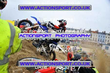 Photo: FA0_2278 ActionSport Photography 11/10/2015 AMCA Purbeck MXC Weymouth Beach Race  _1_Juniors #450