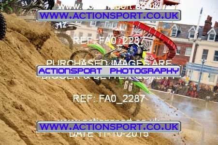 Photo: FA0_2287 ActionSport Photography 11/10/2015 AMCA Purbeck MXC Weymouth Beach Race  _1_Juniors #66