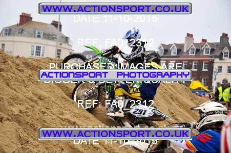 Photo: FA0_2312 ActionSport Photography 11/10/2015 AMCA Purbeck MXC Weymouth Beach Race  _1_Juniors #291