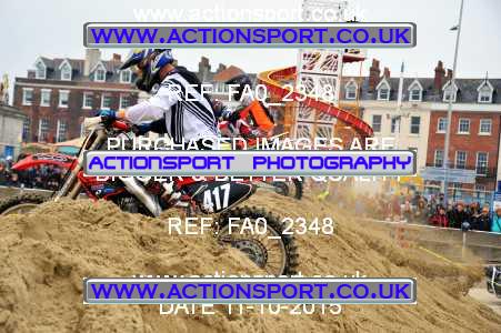 Photo: FA0_2348 ActionSport Photography 11/10/2015 AMCA Purbeck MXC Weymouth Beach Race  _1_Juniors #417