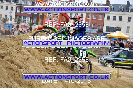 Photo: FA0_2358 ActionSport Photography 11/10/2015 AMCA Purbeck MXC Weymouth Beach Race  _1_Juniors #66