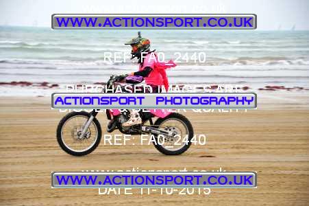 Photo: FA0_2440 ActionSport Photography 11/10/2015 AMCA Purbeck MXC Weymouth Beach Race  _1_Juniors #110