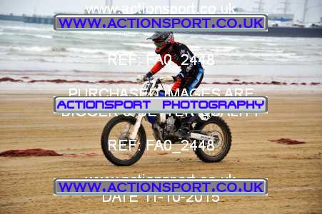 Photo: FA0_2448 ActionSport Photography 11/10/2015 AMCA Purbeck MXC Weymouth Beach Race  _1_Juniors #450