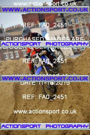 Photo: FA0_2451 ActionSport Photography 11/10/2015 AMCA Purbeck MXC Weymouth Beach Race  _1_Juniors #450