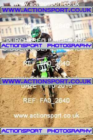 Photo: FA0_2640 ActionSport Photography 11/10/2015 AMCA Purbeck MXC Weymouth Beach Race  _2_Seniors #611