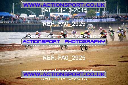 Photo: FA0_2925 ActionSport Photography 11/10/2015 AMCA Purbeck MXC Weymouth Beach Race  _1_Juniors #1