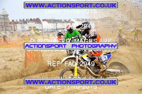 Photo: FA0_2949 ActionSport Photography 11/10/2015 AMCA Purbeck MXC Weymouth Beach Race  _1_Juniors #318