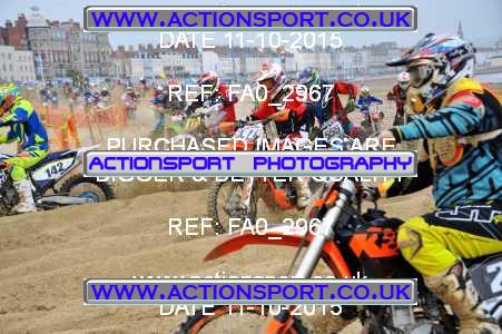 Photo: FA0_2967 ActionSport Photography 11/10/2015 AMCA Purbeck MXC Weymouth Beach Race  _1_Juniors #1