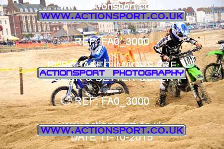 Photo: FA0_3000 ActionSport Photography 11/10/2015 AMCA Purbeck MXC Weymouth Beach Race  _1_Juniors #2
